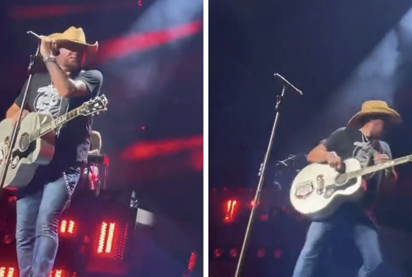 Jason Aldean Suffers Heat Stroke During Hartford Show, Runs Off Stage