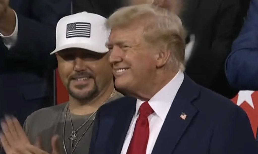 Donald trump Jason aldean