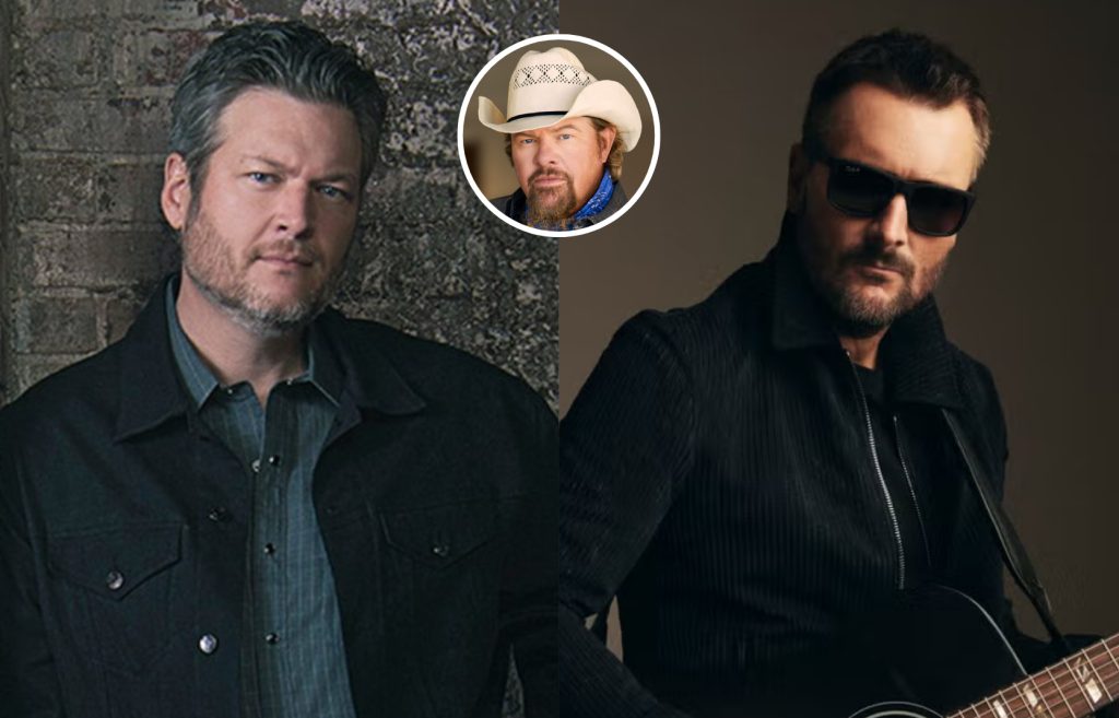 Blake Shelton, Eric Church, Toby Keith