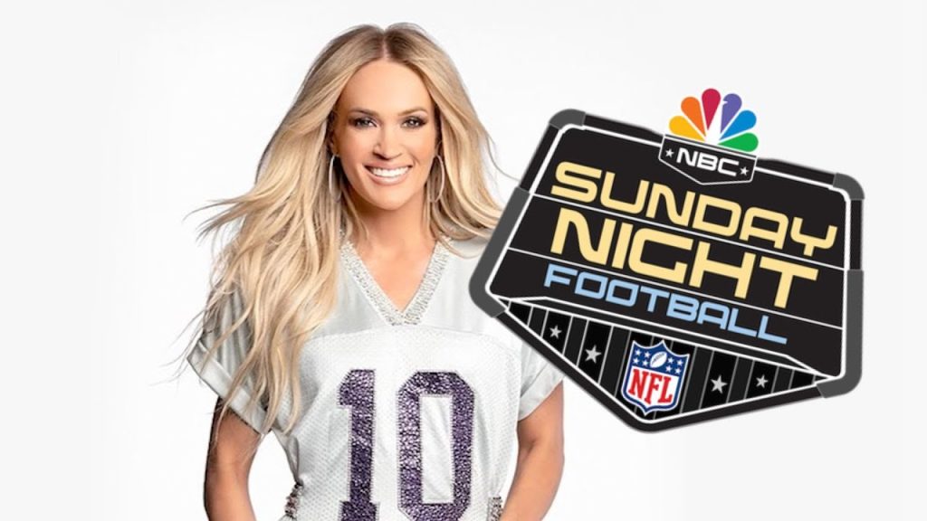 Carrie Underwood Sunday Night Football