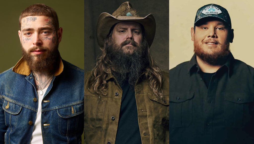 Post Malone, Chris Stapleton, Luke Combs