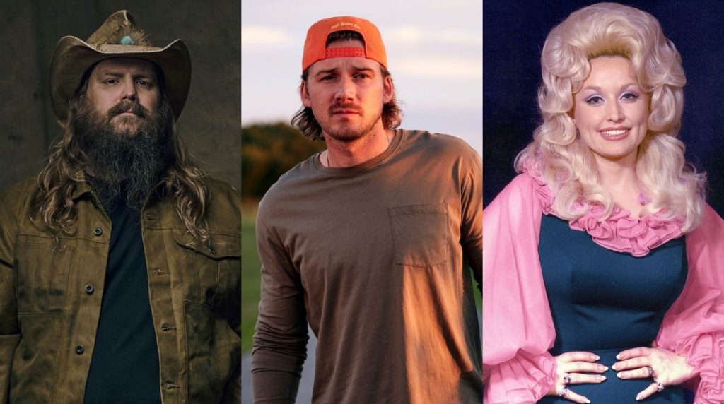 Chris Stapleton, Morgan Wallen, Dolly Parton