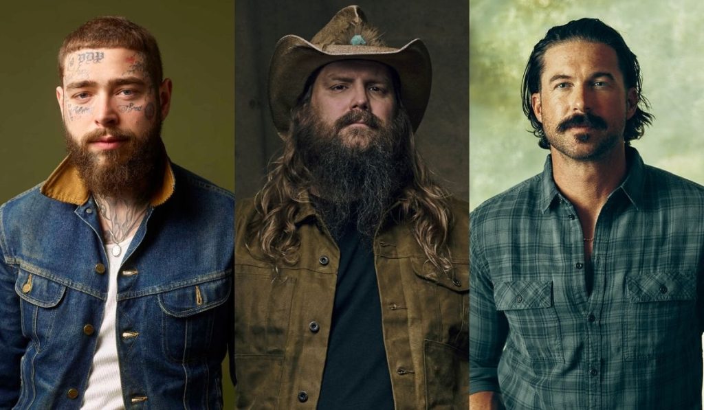 Post Malone, Chris Stapleton, Riley Green