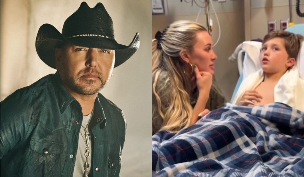 Jason, Brittany, Memphis Aldean