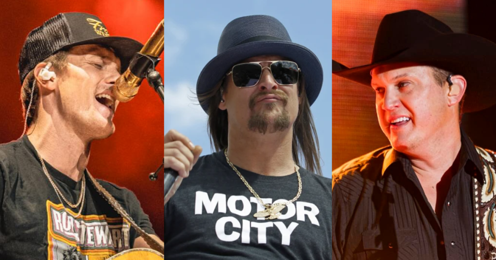 Kid Rock Announces Freedom 250 Tour With Jon Pardi, Parker McCollum, Brantley Gilbert, Big & Rich, and More