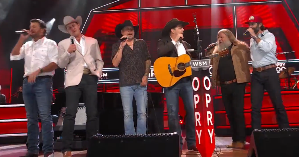 Rhett Akins Teams Up With Jason Aldean, Luke Bryan, Jamey Johnson, Jon Pardi & Thomas Rhett For Performance Of “That Ain’t My Truck” At Grand Ole Opry